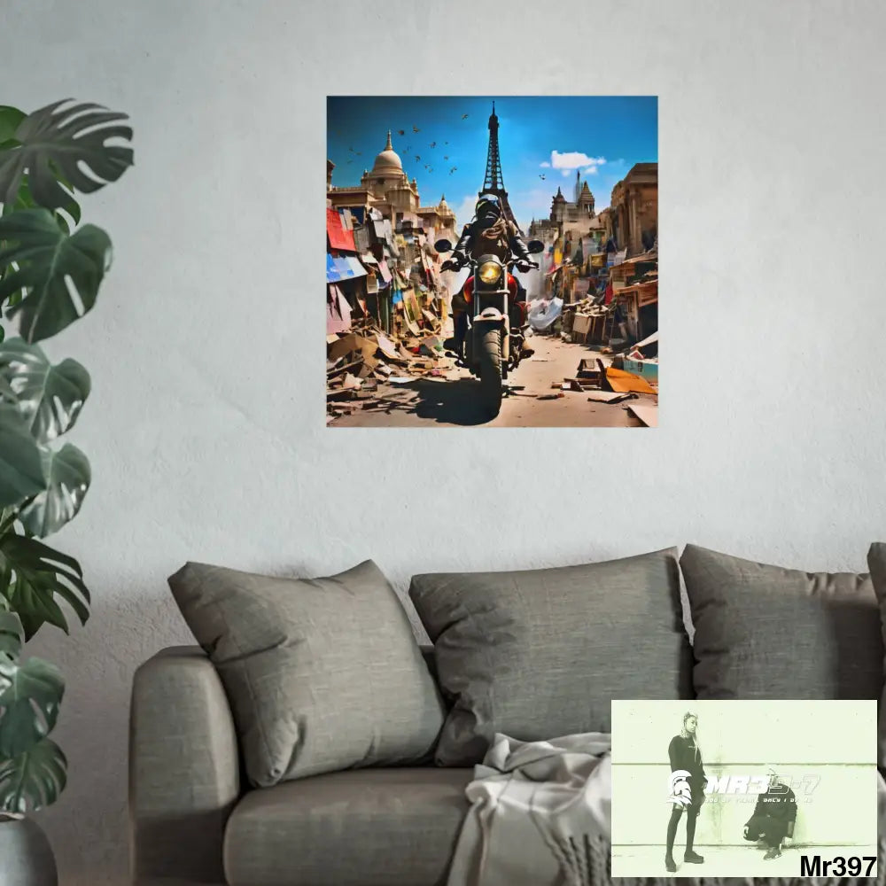 Miles and Maps 2008 - 2011 No 17 Fine Art Posters Poster