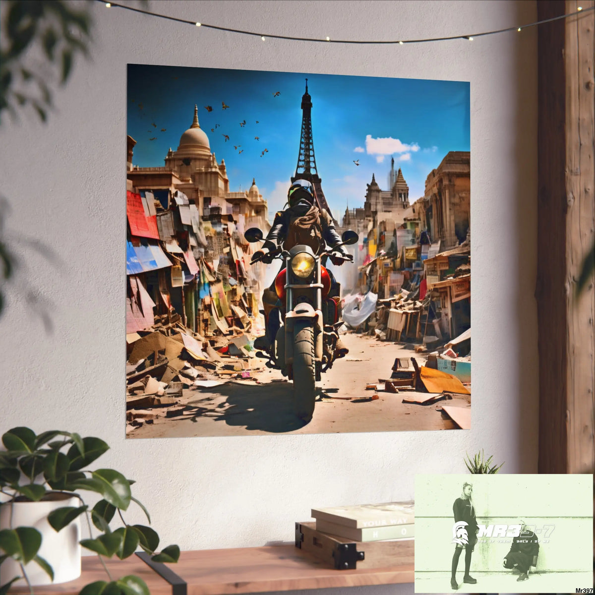 Miles and Maps 2008 - 2011 No 17 Fine Art Posters Poster