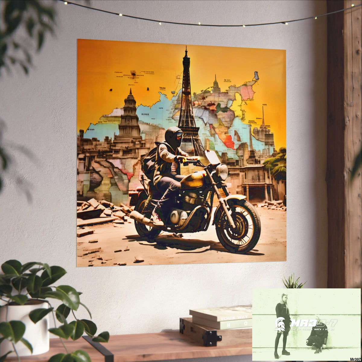 Miles and Maps 2008 - 2011 No 18 Fine Art Posters Poster