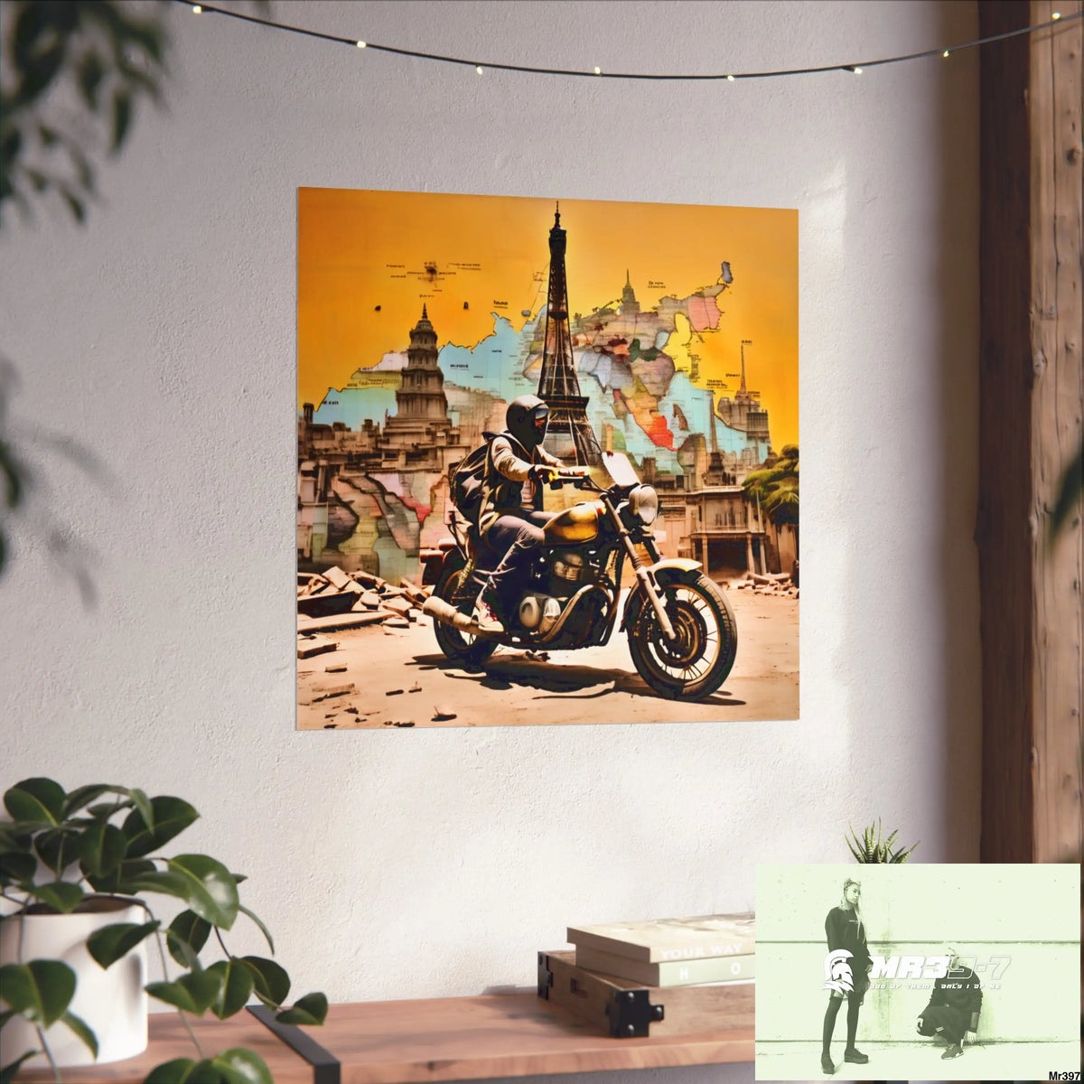 Miles and Maps 2008 - 2011 No 18 Fine Art Posters Poster