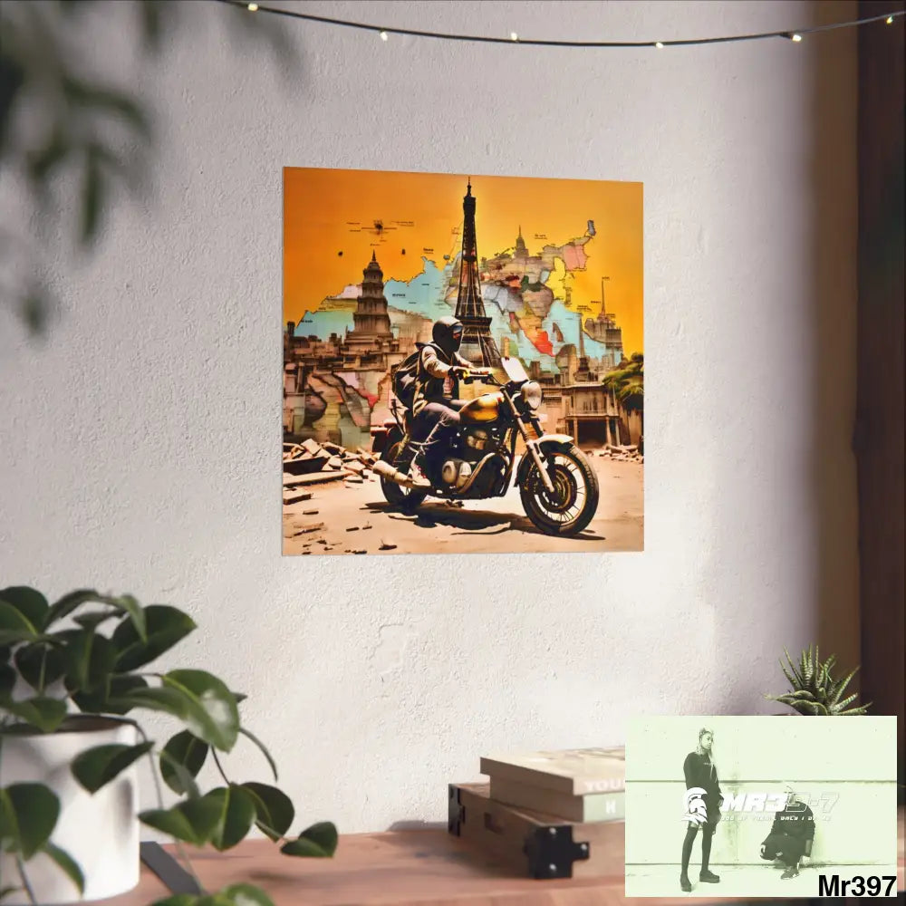 Miles and Maps 2008 - 2011 No 18 Fine Art Posters Poster