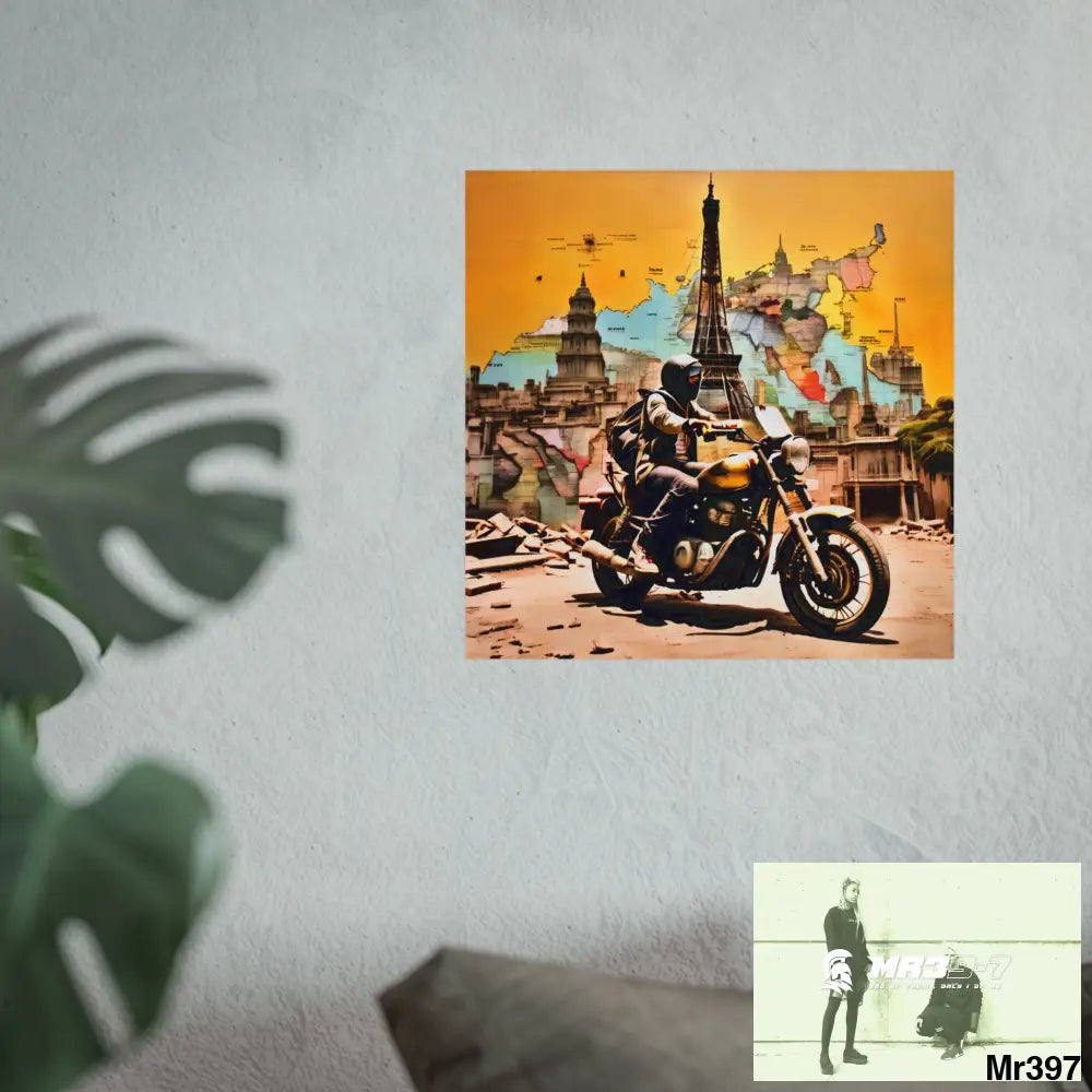 Miles and Maps 2008 - 2011 No 18 Fine Art Posters Poster