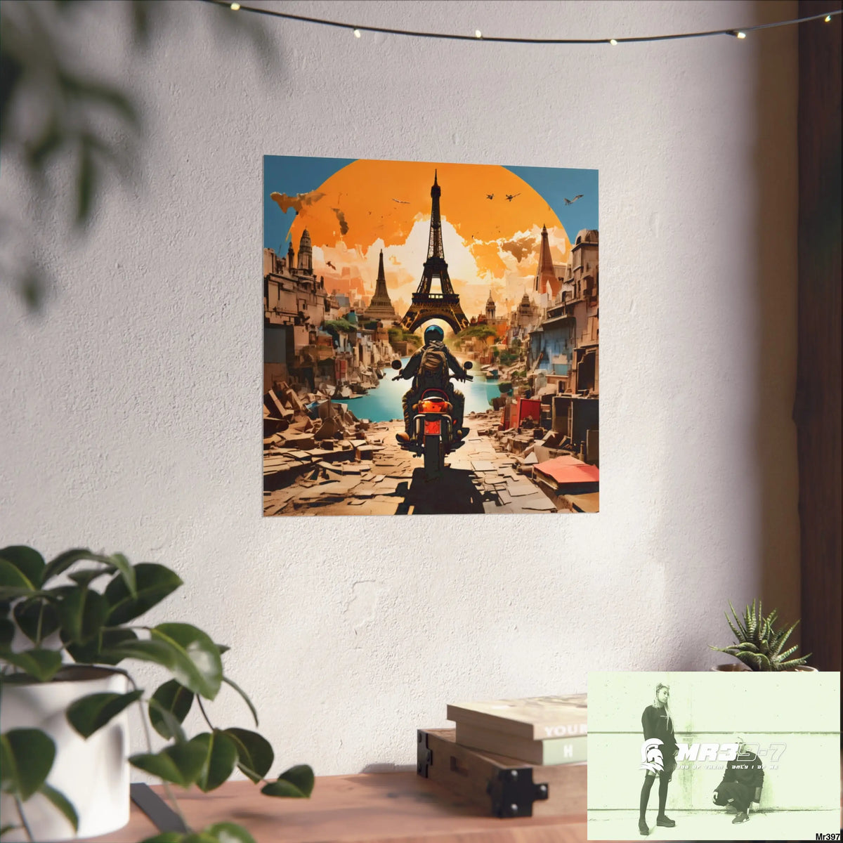Miles and Maps 2008 - 2011 No 20 Fine Art Posters Poster