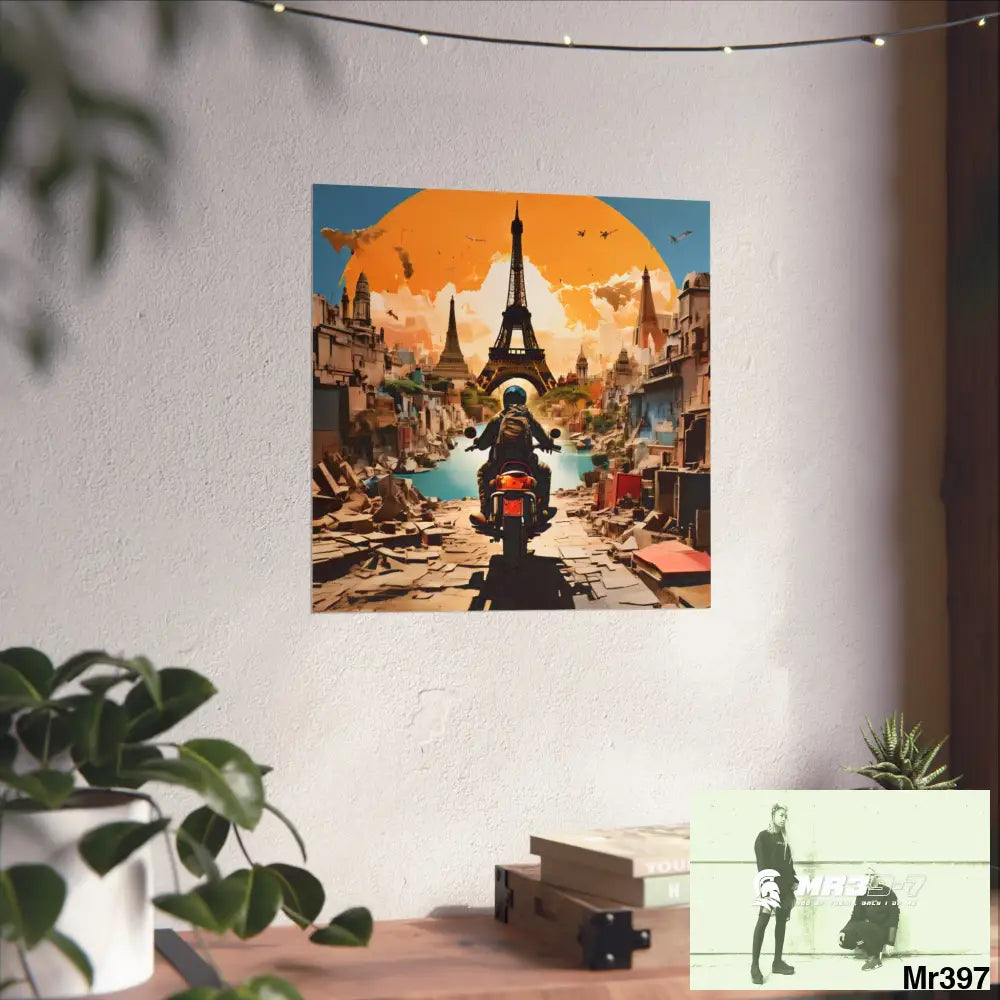 Miles and Maps 2008 - 2011 No 20 Fine Art Posters Poster