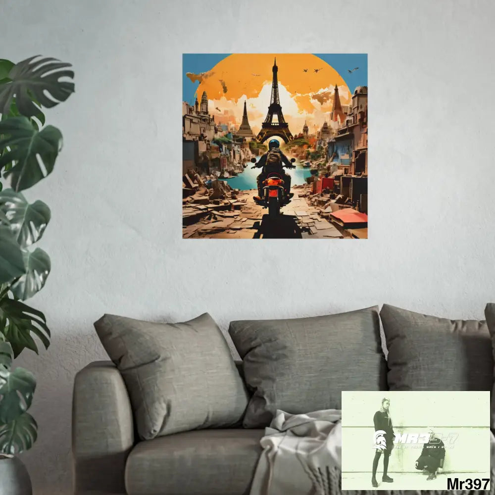 Miles and Maps 2008 - 2011 No 20 Fine Art Posters Poster