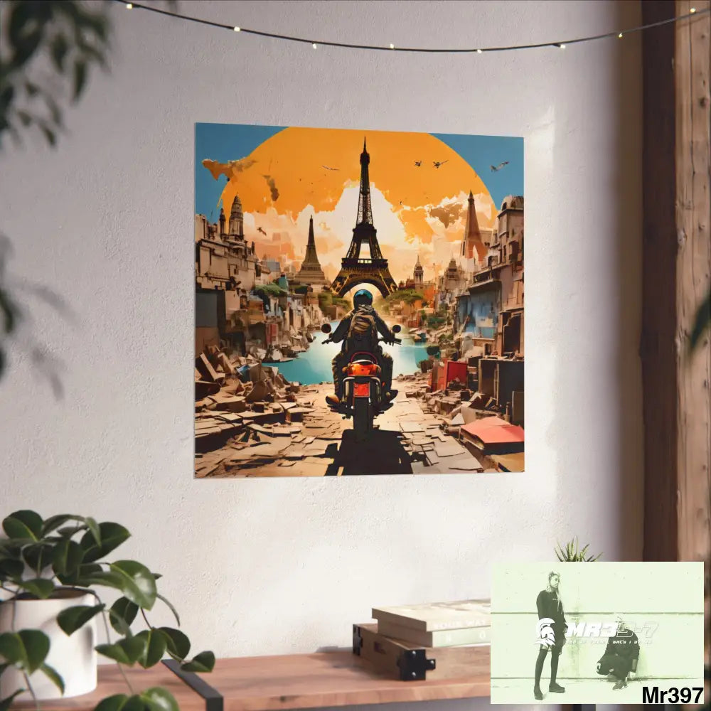 Miles and Maps 2008 - 2011 No 20 Fine Art Posters Poster