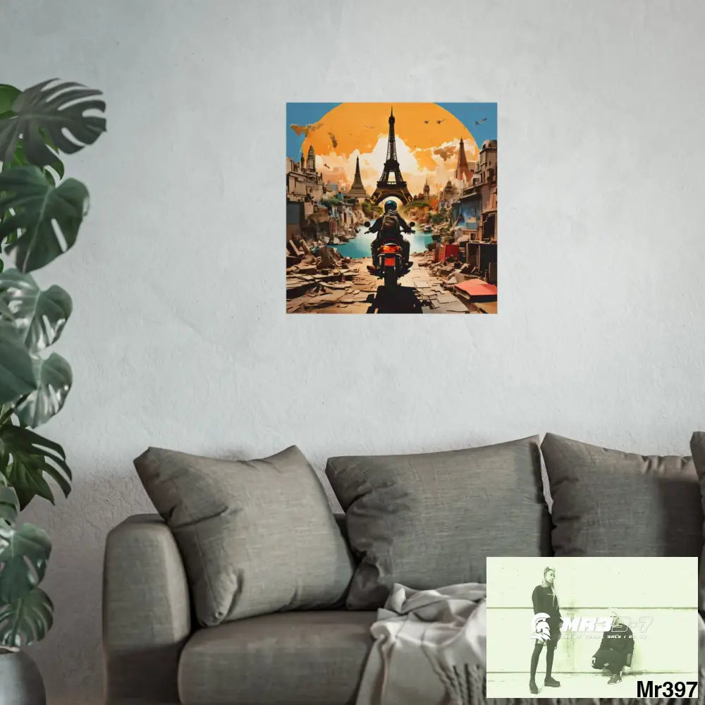 Miles and Maps 2008 - 2011 No 20 Fine Art Posters Poster