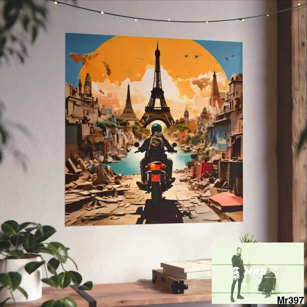 Miles and Maps 2008 - 2011 No 20 Fine Art Posters Poster