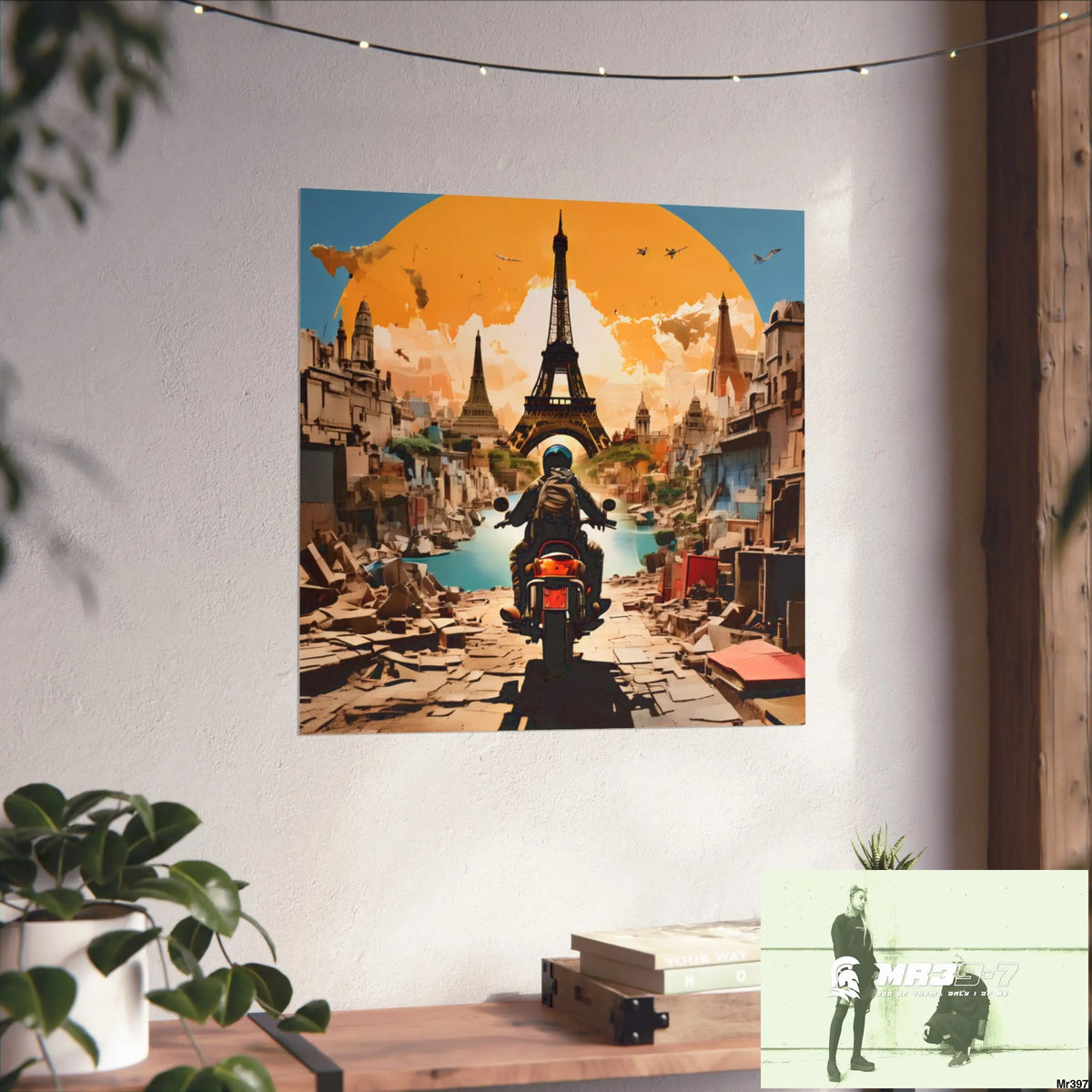 Miles and Maps 2008 - 2011 No 20 Fine Art Posters Poster