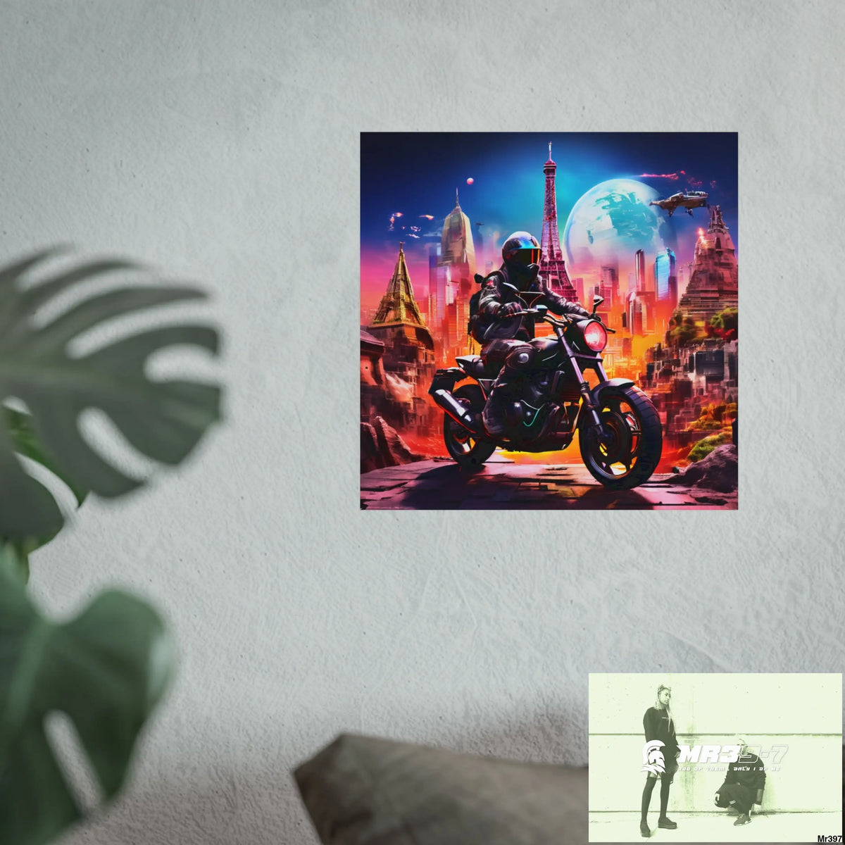 Miles and Maps 2008 - 2011 No 8 Fine Art Posters Poster