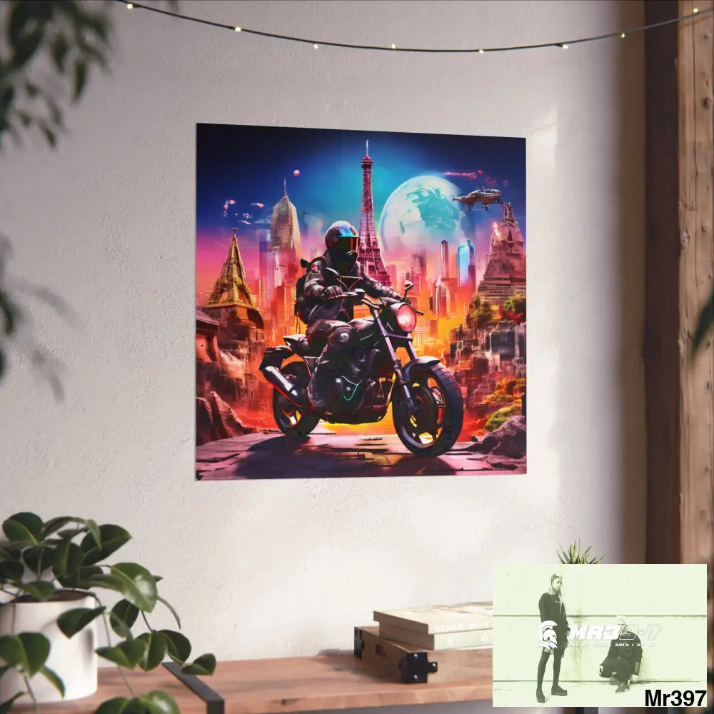 Miles and Maps 2008 - 2011 No 8 Fine Art Posters Poster