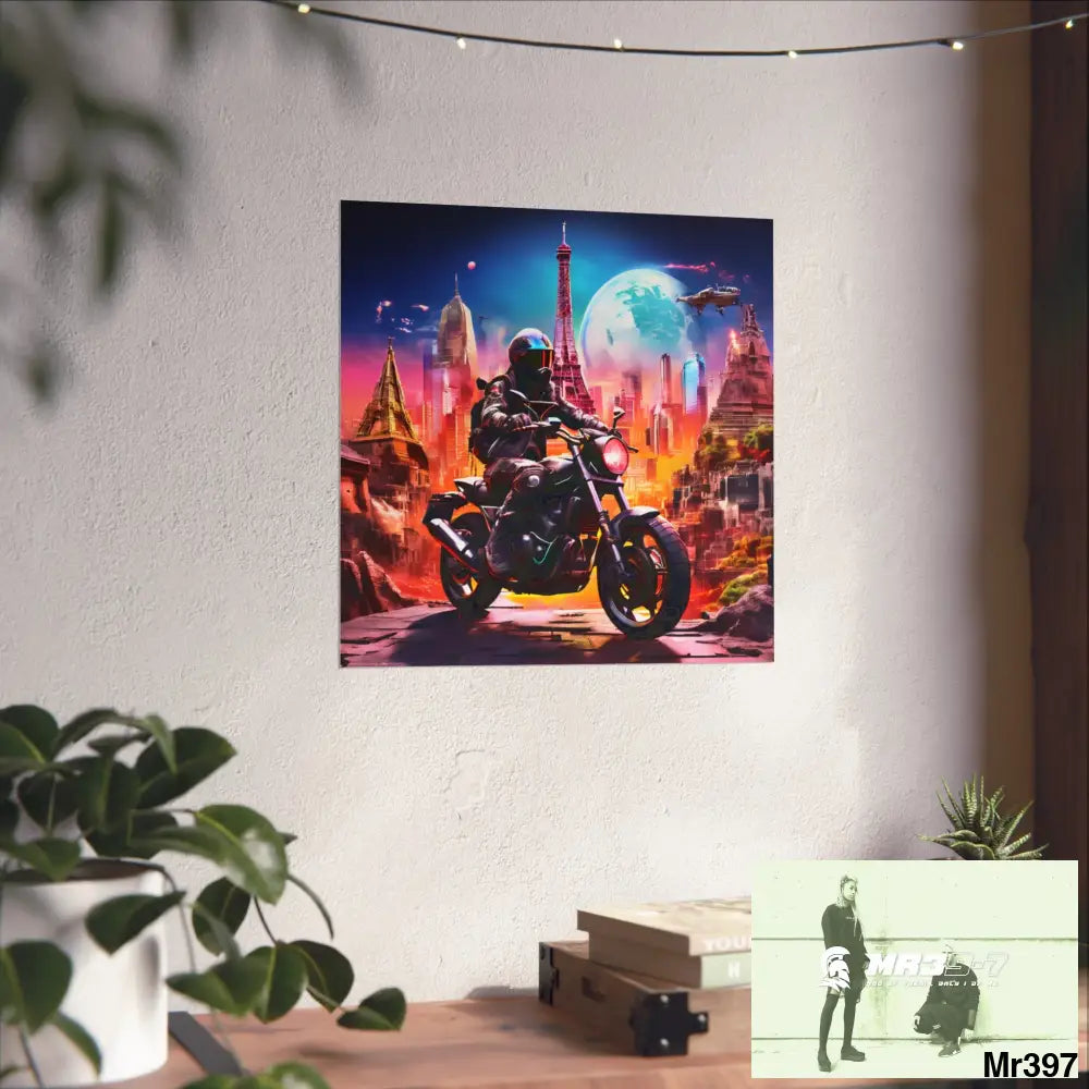 Miles and Maps 2008 - 2011 No 8 Fine Art Posters Poster