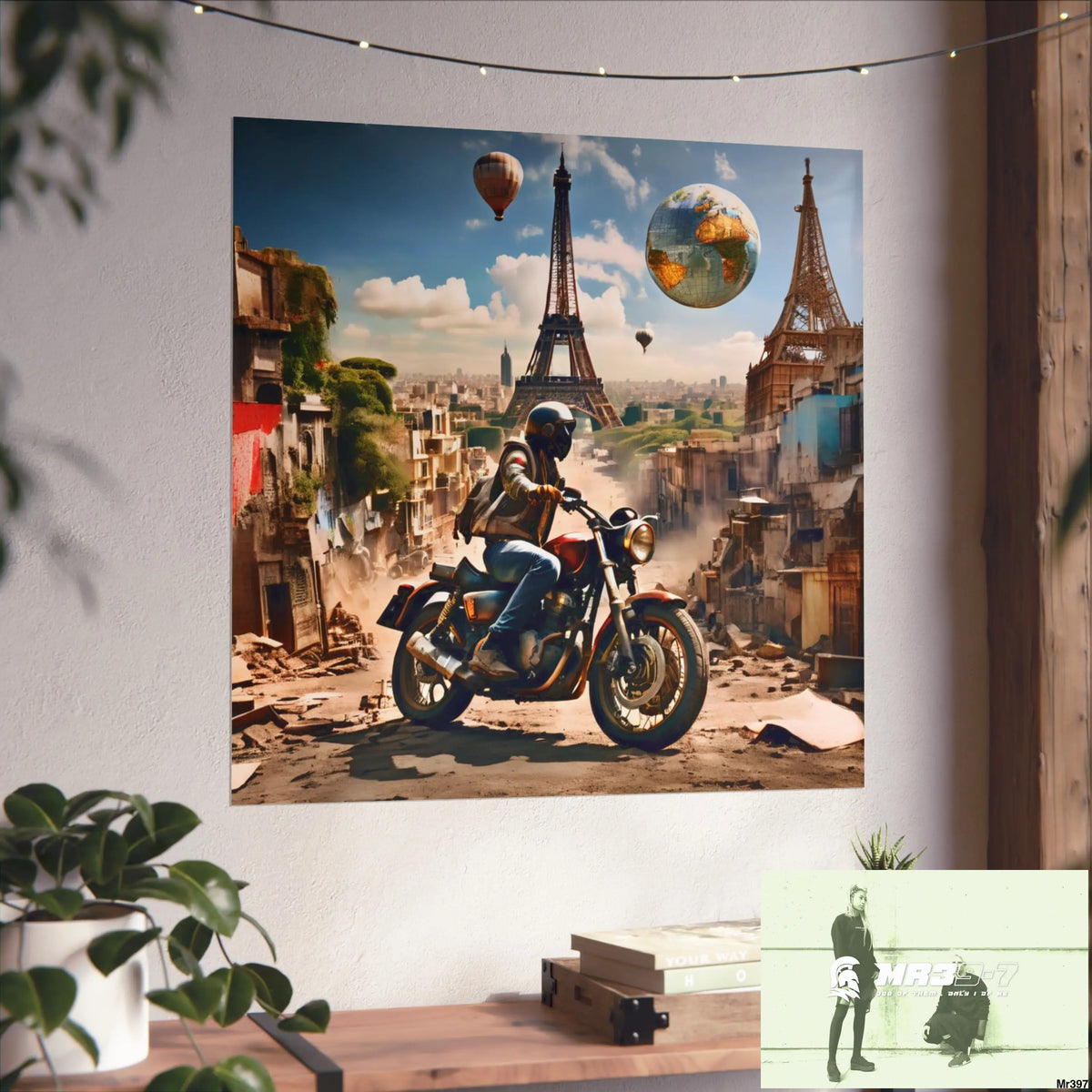 Miles and Maps 2008 - 2011 No 9 Fine Art Posters Poster
