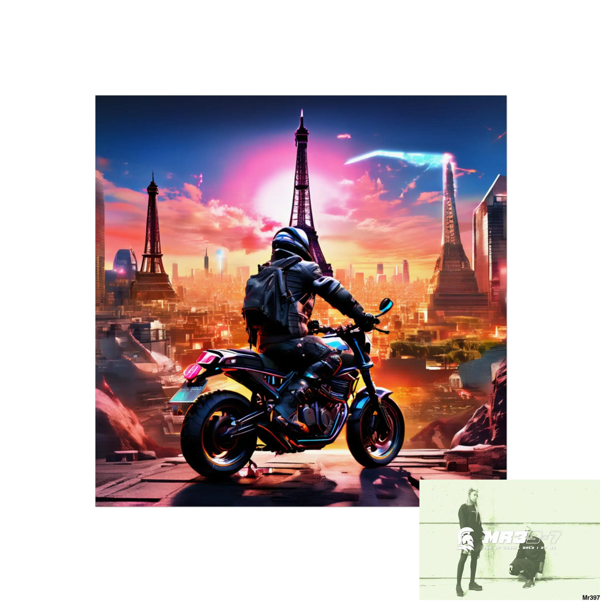 Miles and Maps 2008 - 2011 No5 Fine Art Posters 24″ x 24″ / Matte Poster