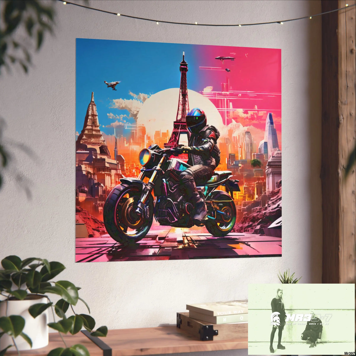 Miles and Maps 2008 - 2011 No5 Fine Art Posters Poster