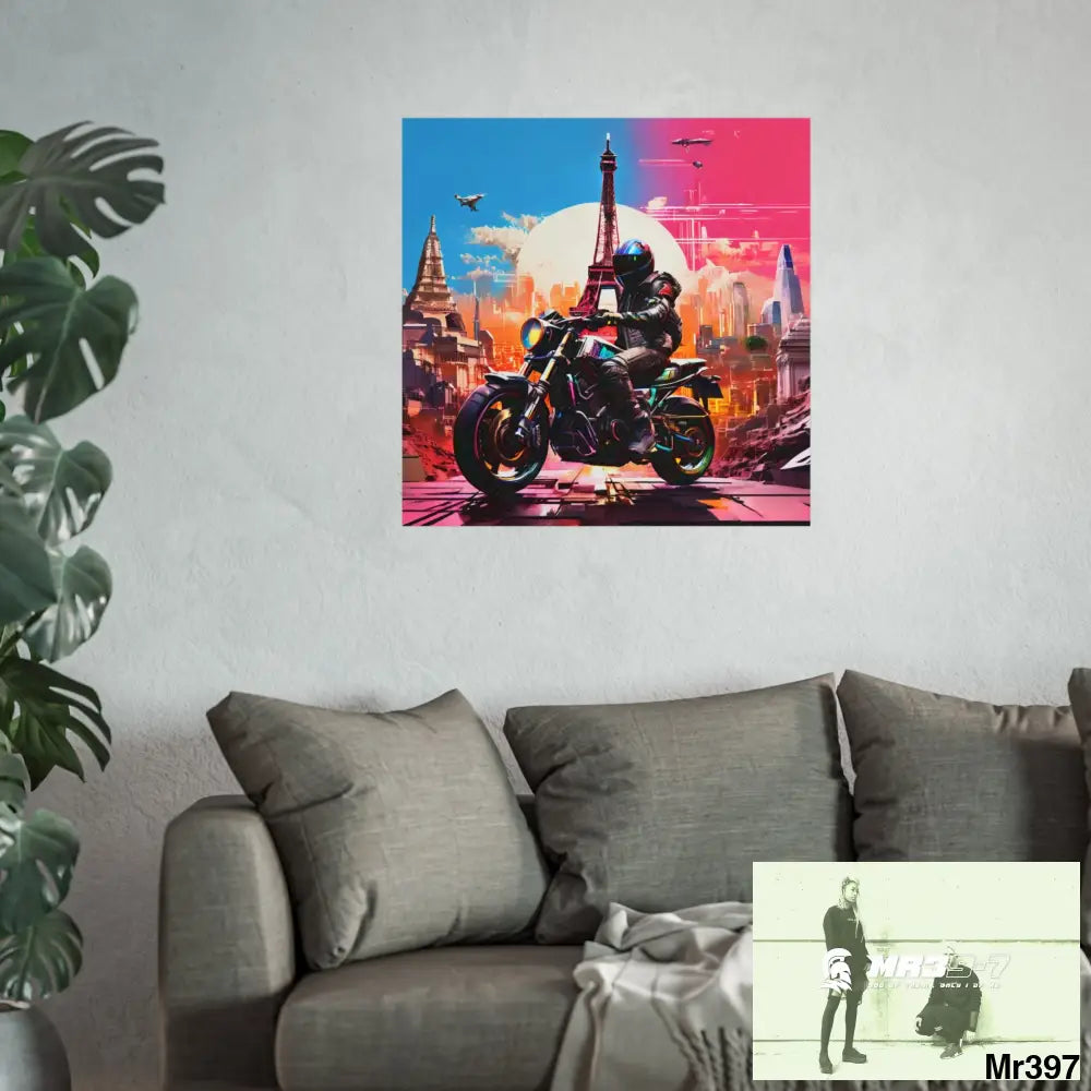 Miles and Maps 2008 - 2011 No5 Fine Art Posters Poster