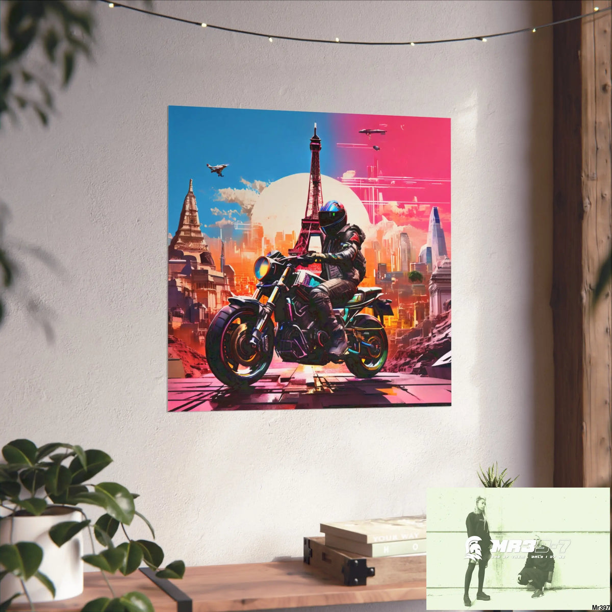 Miles and Maps 2008 - 2011 No5 Fine Art Posters Poster