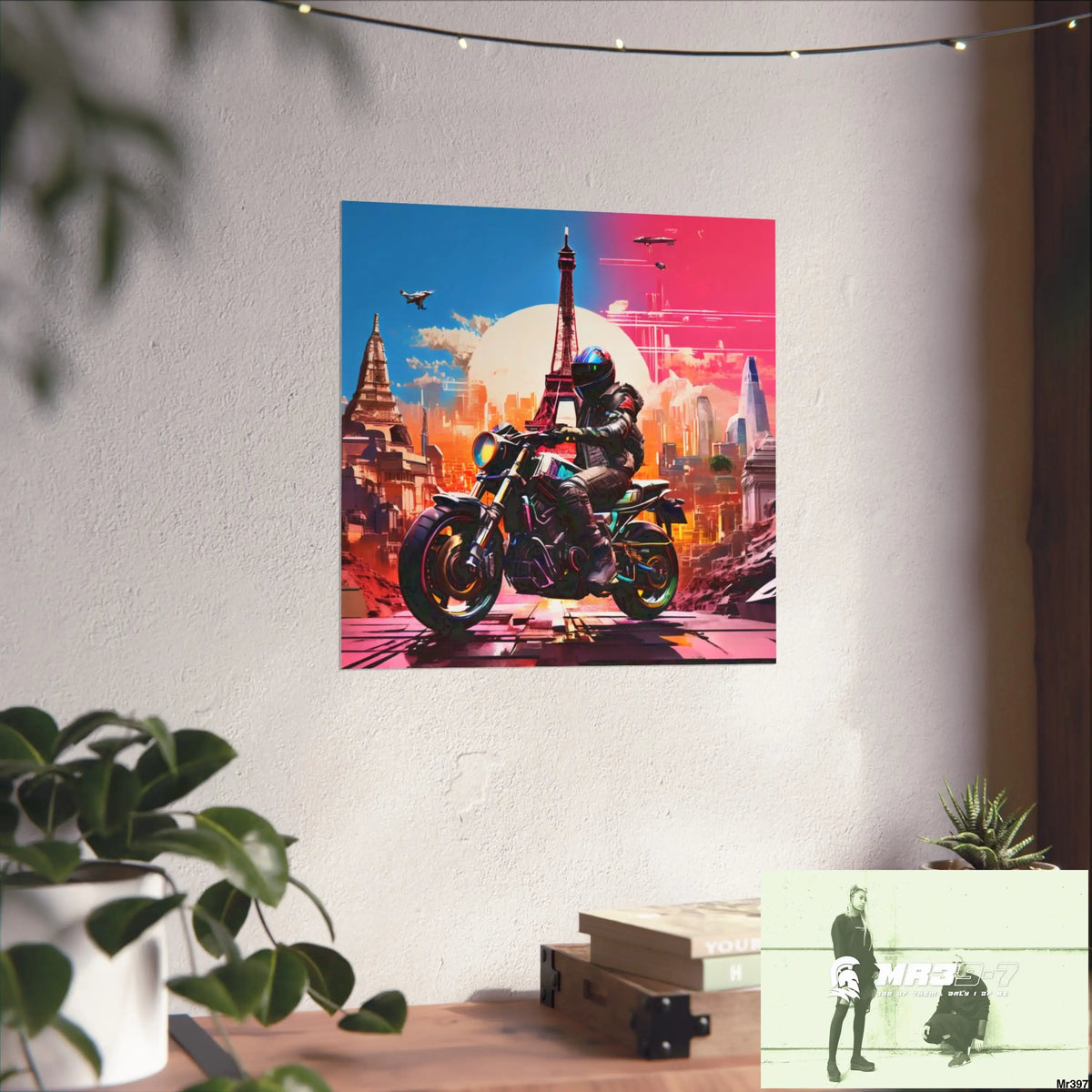 Miles and Maps 2008 - 2011 No5 Fine Art Posters Poster