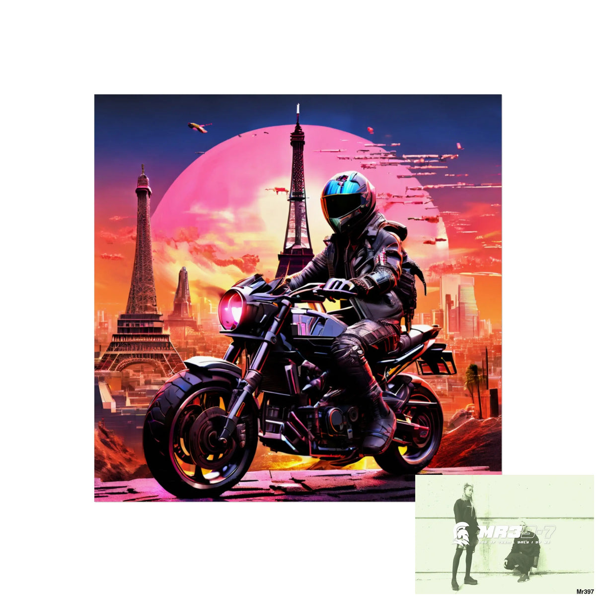 Miles and Maps 2008 - 2011 No6 Fine Art Posters 16″ x 16″ / Matte Poster