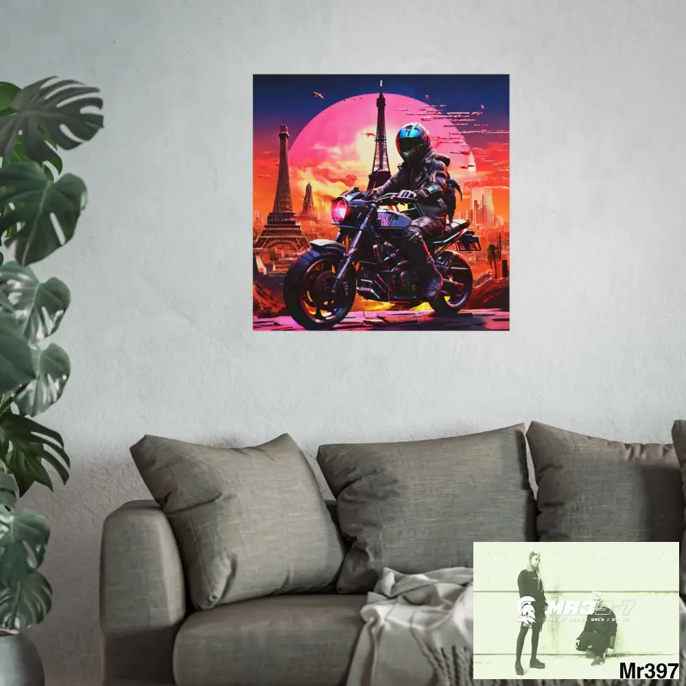 Miles and Maps 2008 - 2011 No6 Fine Art Posters Poster