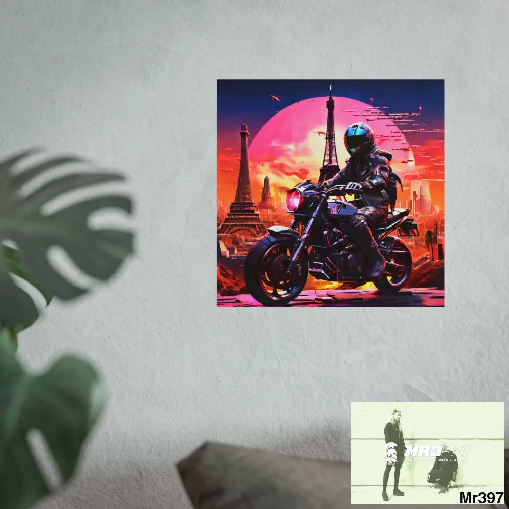 Miles and Maps 2008 - 2011 No6 Fine Art Posters Poster