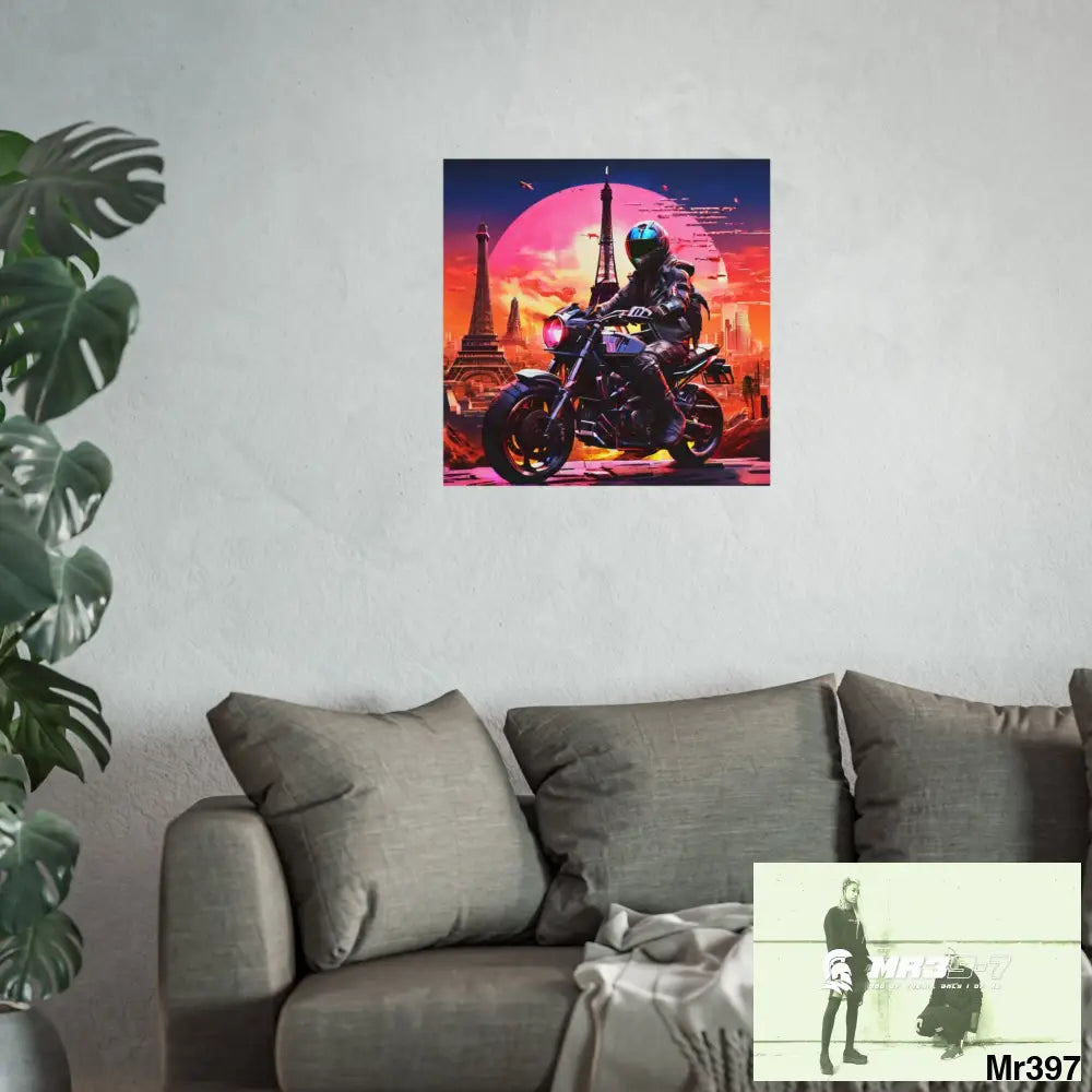 Miles and Maps 2008 - 2011 No6 Fine Art Posters Poster