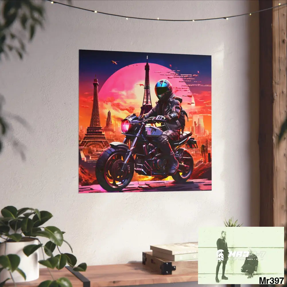 Miles and Maps 2008 - 2011 No6 Fine Art Posters Poster