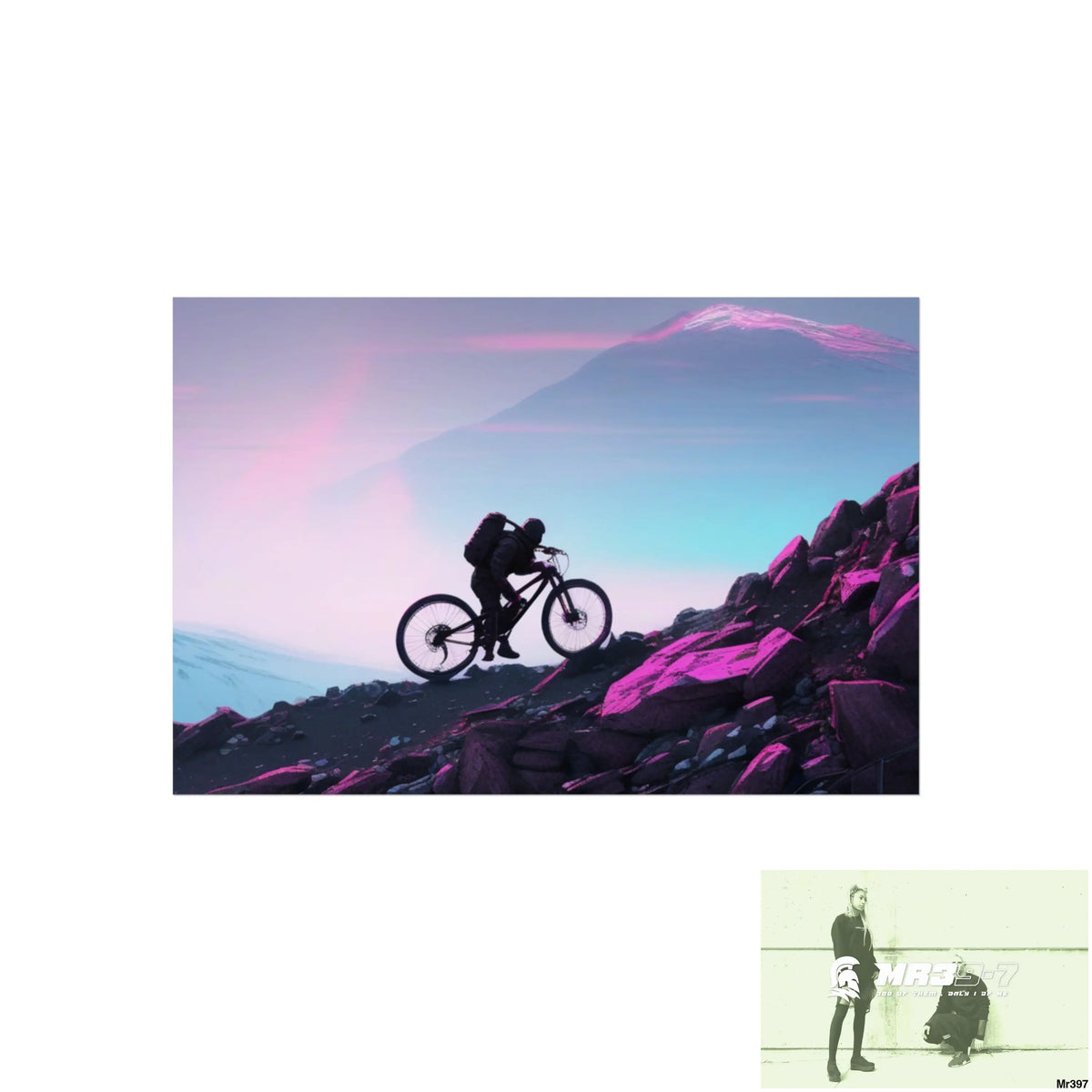 Mount Snowdon In Blind the Accent 2nd SAS link done May 20X No 6 Fine Art Posters 24″ x 16″ (Horizontal) / Matte Poster