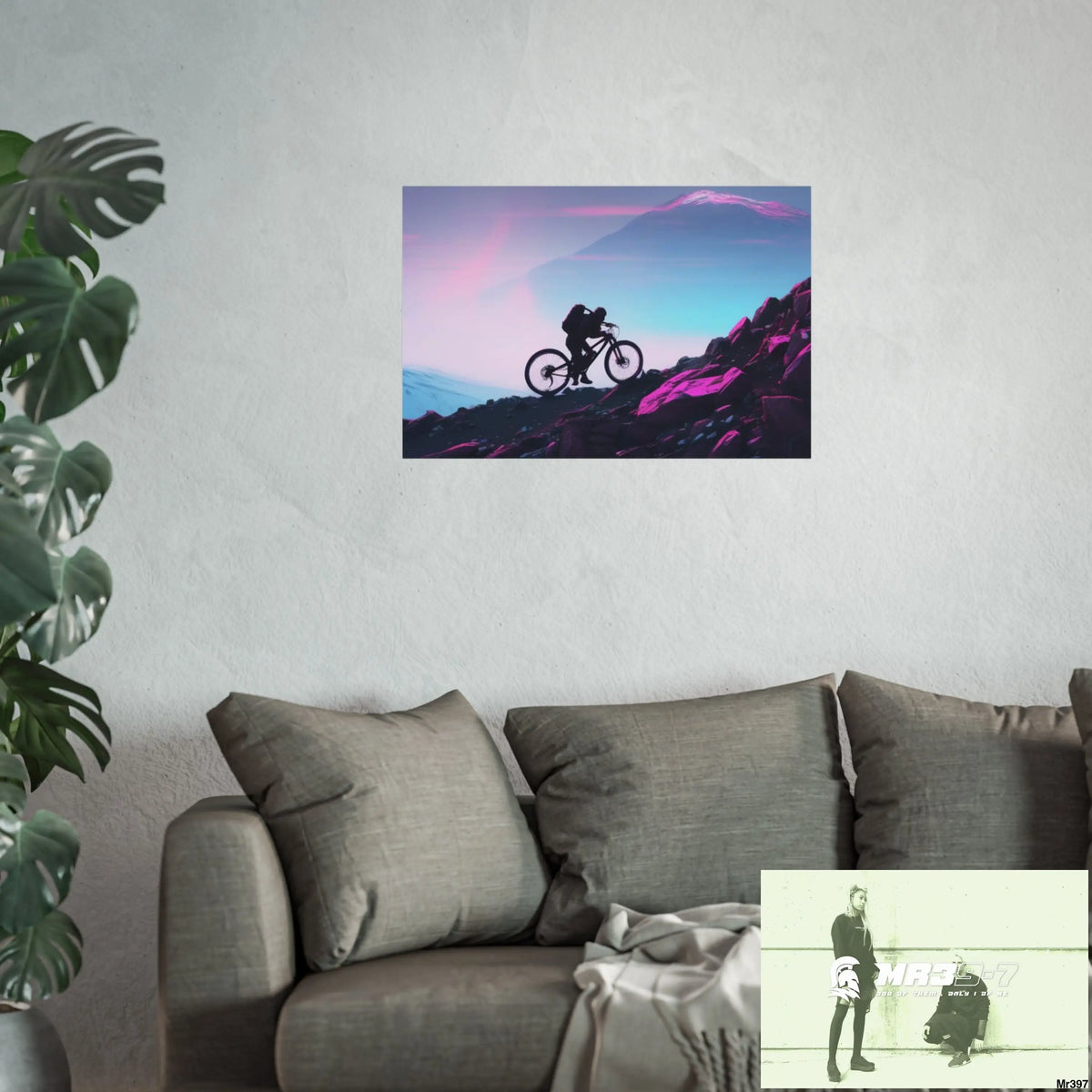 Mount Snowdon In Blind the Accent 2nd SAS link done May 20X No 6 Fine Art Posters Poster