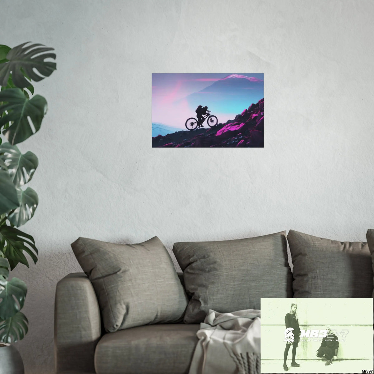 Mount Snowdon In Blind the Accent 2nd SAS link done May 20X No 6 Fine Art Posters Poster
