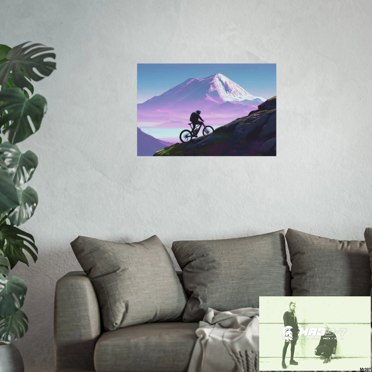 Mount Snowdon In Blind the Accent 2nd SAS link done May 20X No 8 Fine Art Posters Poster