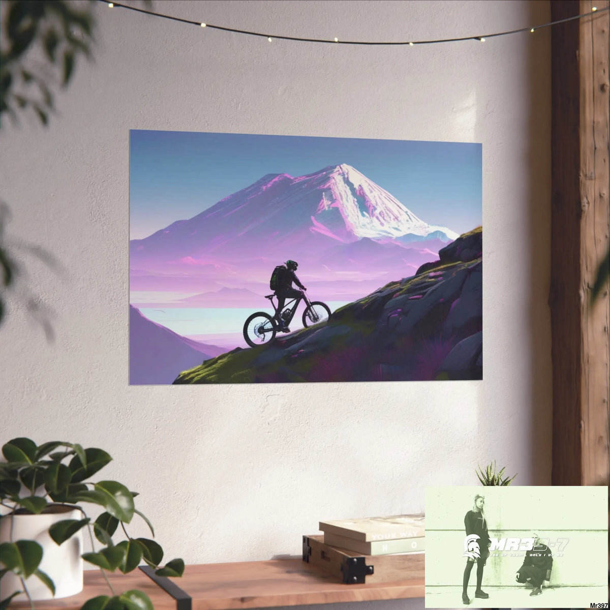 Mount Snowdon In Blind the Accent 2nd SAS link done May 20X No 8 Fine Art Posters Poster
