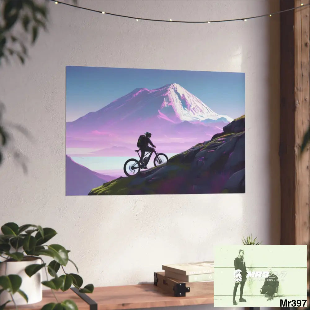 Mount Snowdon In Blind the Accent 2nd SAS link done May 20X No 8 Fine Art Posters Poster