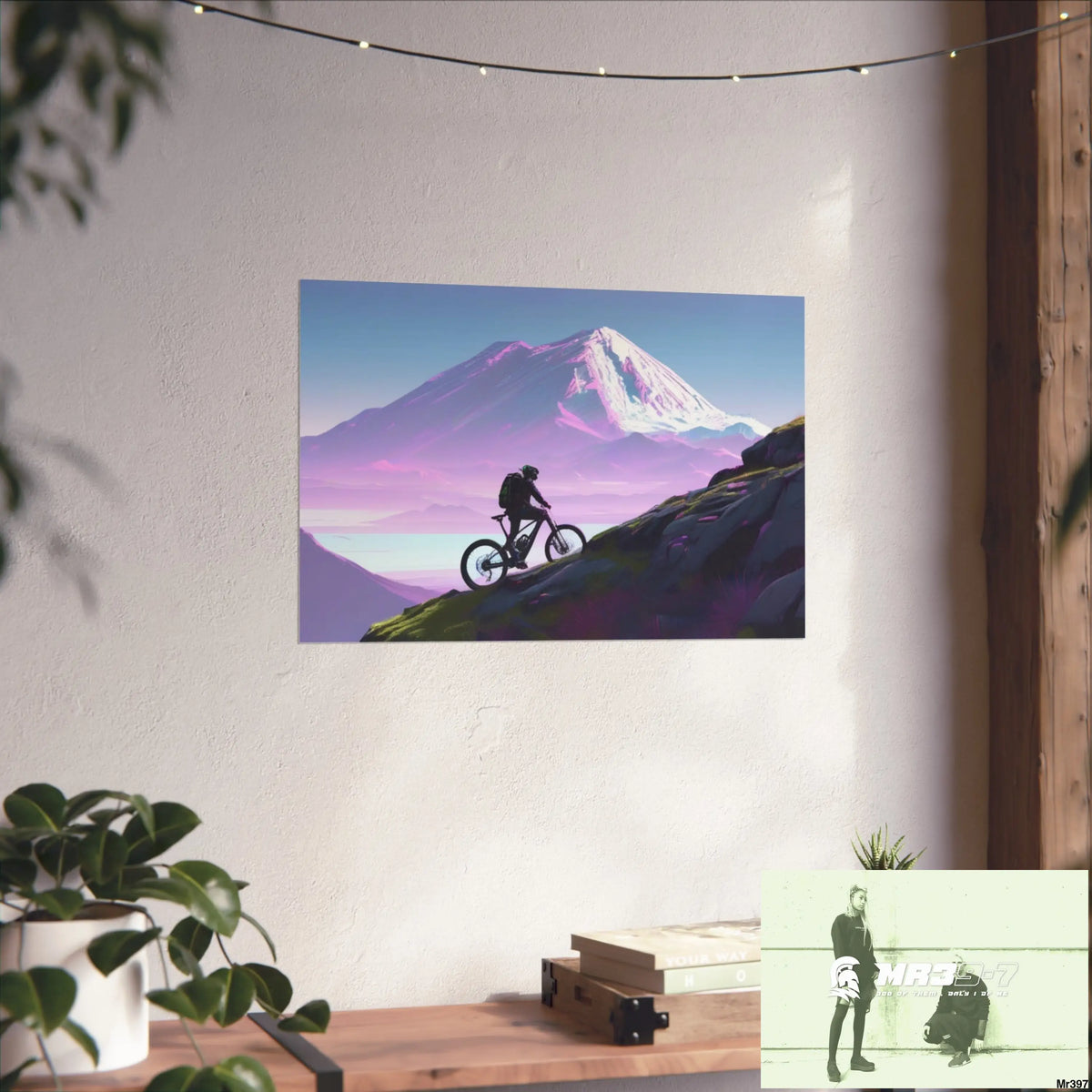 Mount Snowdon In Blind the Accent 2nd SAS link done May 20X No 8 Fine Art Posters Poster