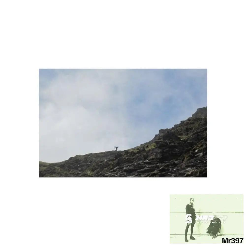 Mount Snowdon In Blind the Accent 2nd SAS link May 20X Fine Art Posters 34’’ x 22’’ (Horizontal) / Matte Poster