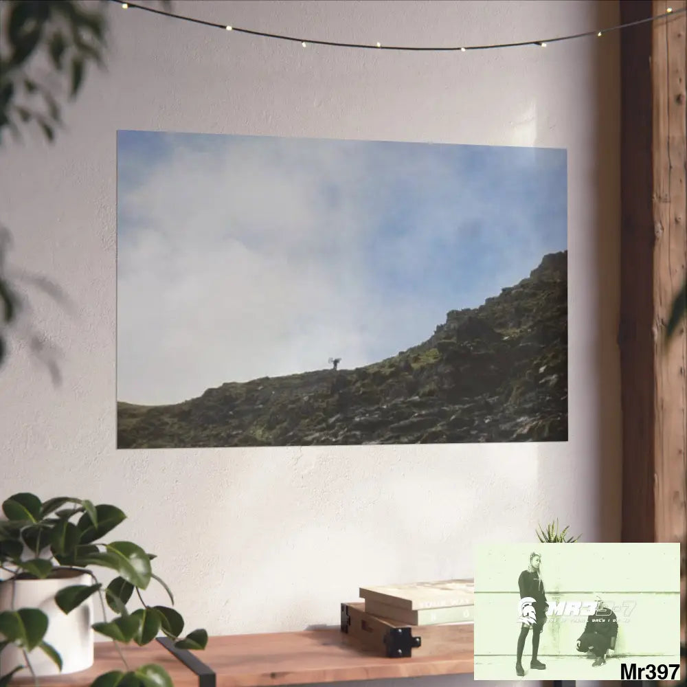 Mount Snowdon In Blind the Accent 2nd SAS link May 20X Fine Art Posters Poster