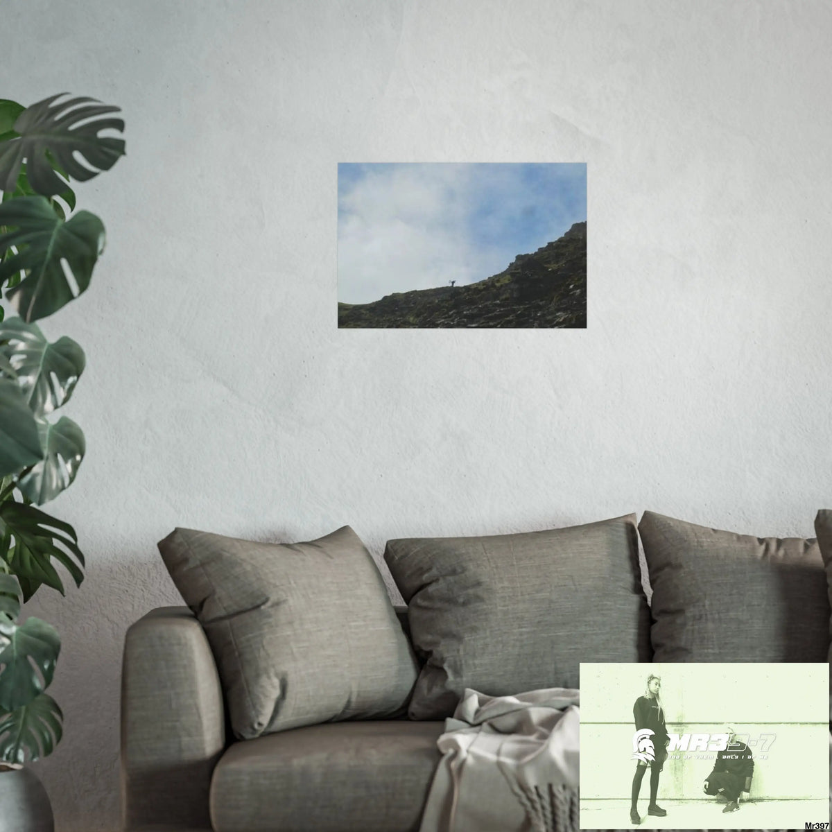 Mount Snowdon In Blind the Accent 2nd SAS link May 20X Fine Art Posters Poster