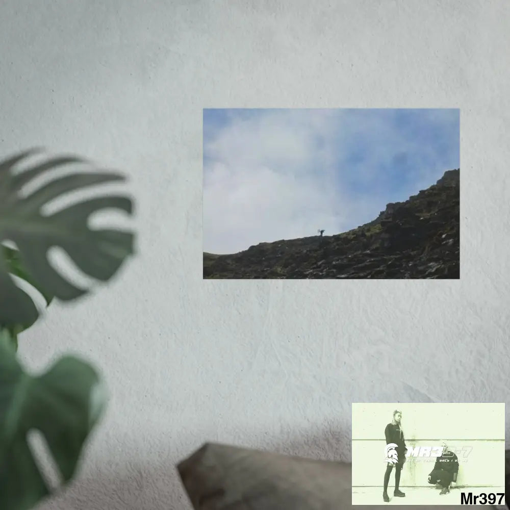 Mount Snowdon In Blind the Accent 2nd SAS link May 20X Fine Art Posters Poster