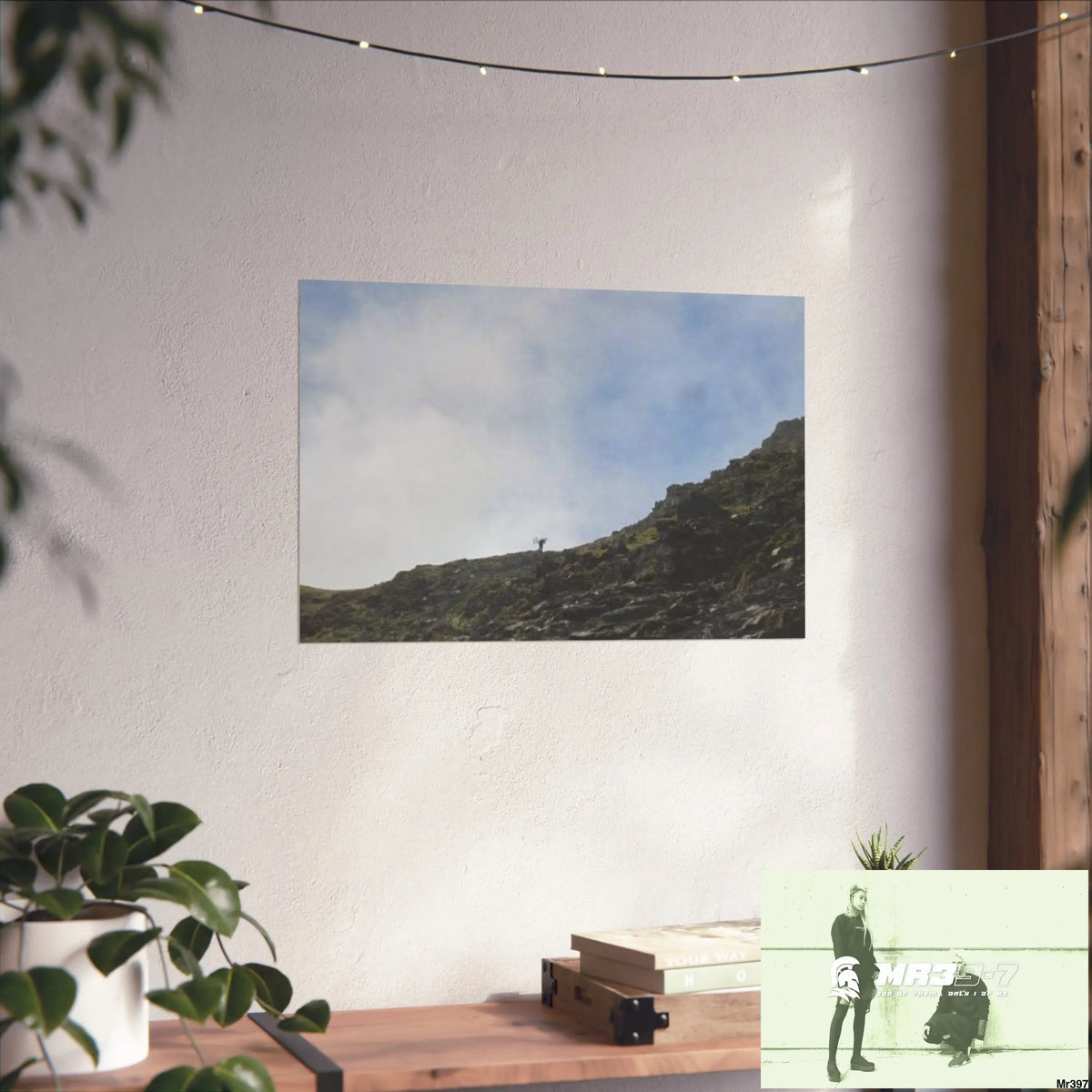 Mount Snowdon In Blind the Accent 2nd SAS link May 20X Fine Art Posters Poster