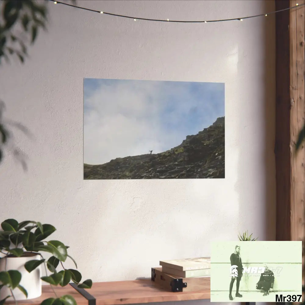 Mount Snowdon In Blind the Accent 2nd SAS link May 20X Fine Art Posters Poster
