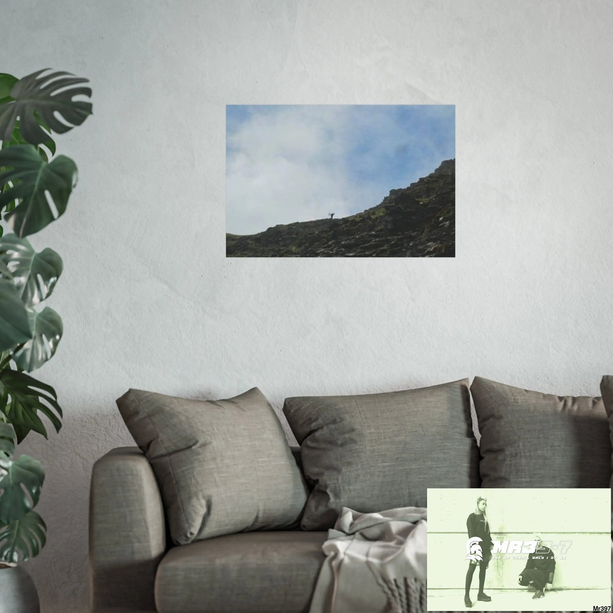 Mount Snowdon In Blind the Accent 2nd SAS link May 20X Fine Art Posters Poster