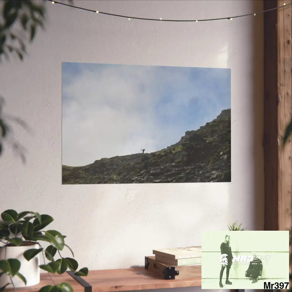 Mount Snowdon In Blind the Accent 2nd SAS link May 20X Fine Art Posters Poster