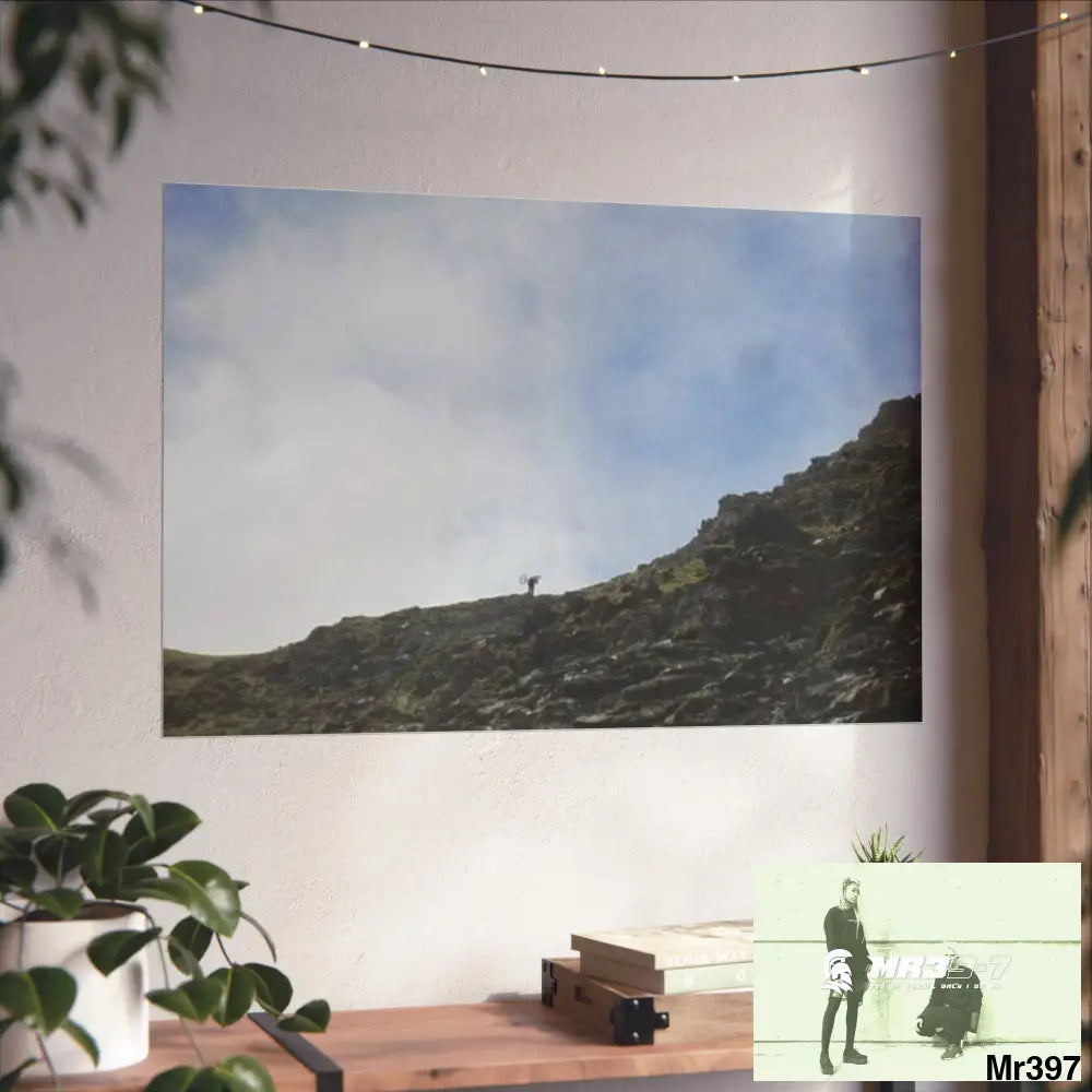 Mount Snowdon In Blind the Accent 2nd SAS link May 20X Fine Art Posters Poster