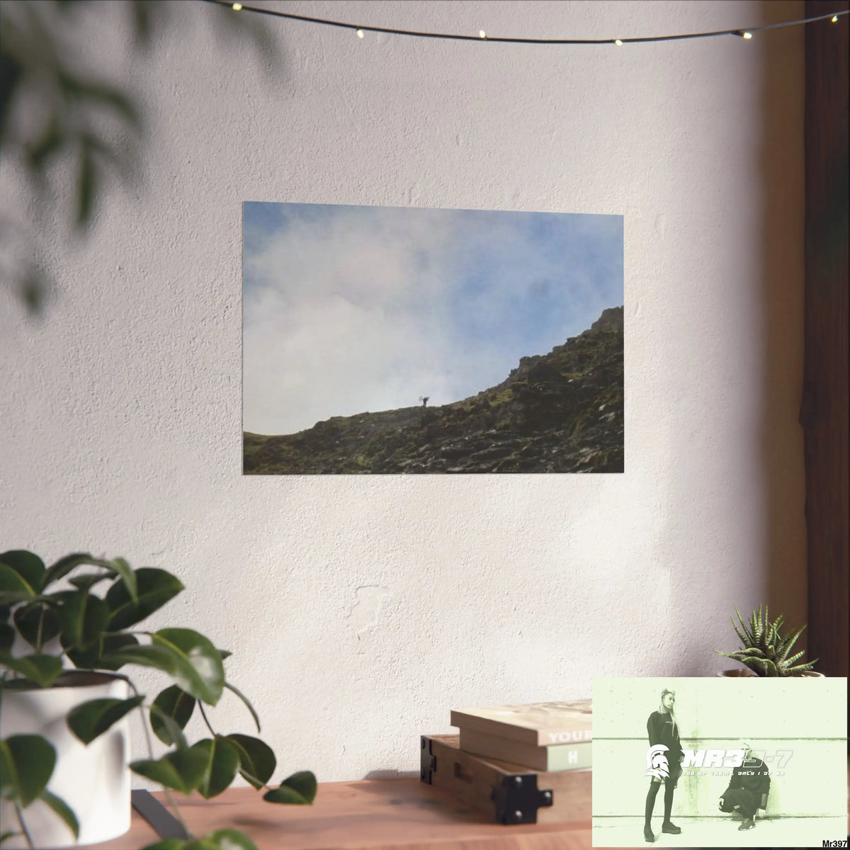 Mount Snowdon In Blind the Accent 2nd SAS link May 20X Fine Art Posters Poster