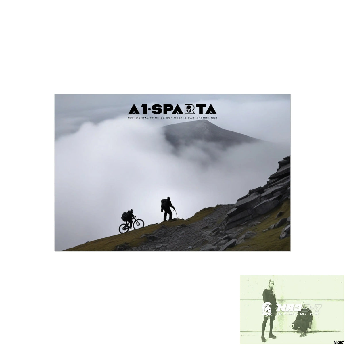 Mount Snowdon In Blind the Accent 2nd SAS link May 20X No 1 Fine Art Posters 30″ x 20″ (Horizontal) / Matte Poster