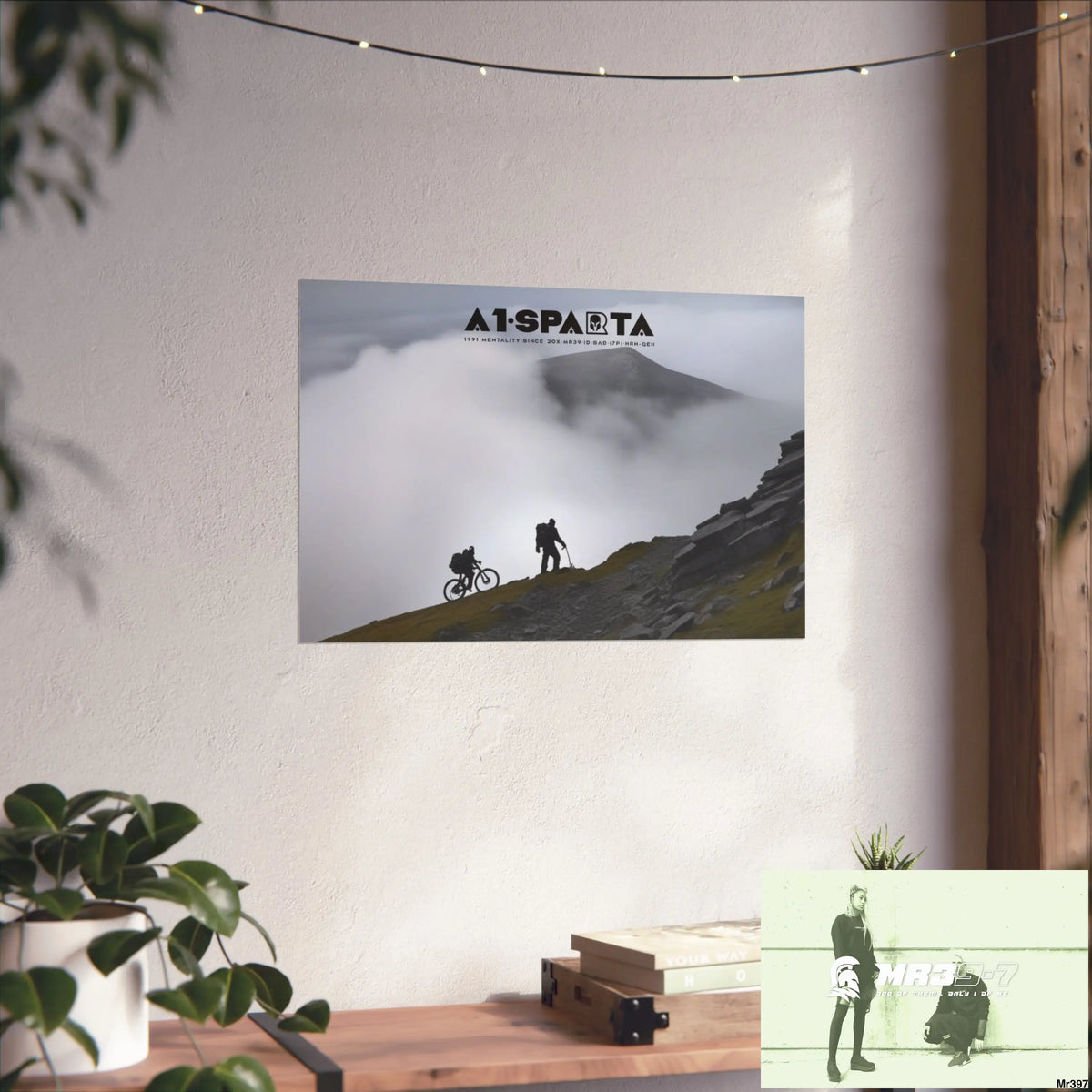 Mount Snowdon In Blind the Accent 2nd SAS link May 20X No 1 Fine Art Posters Poster