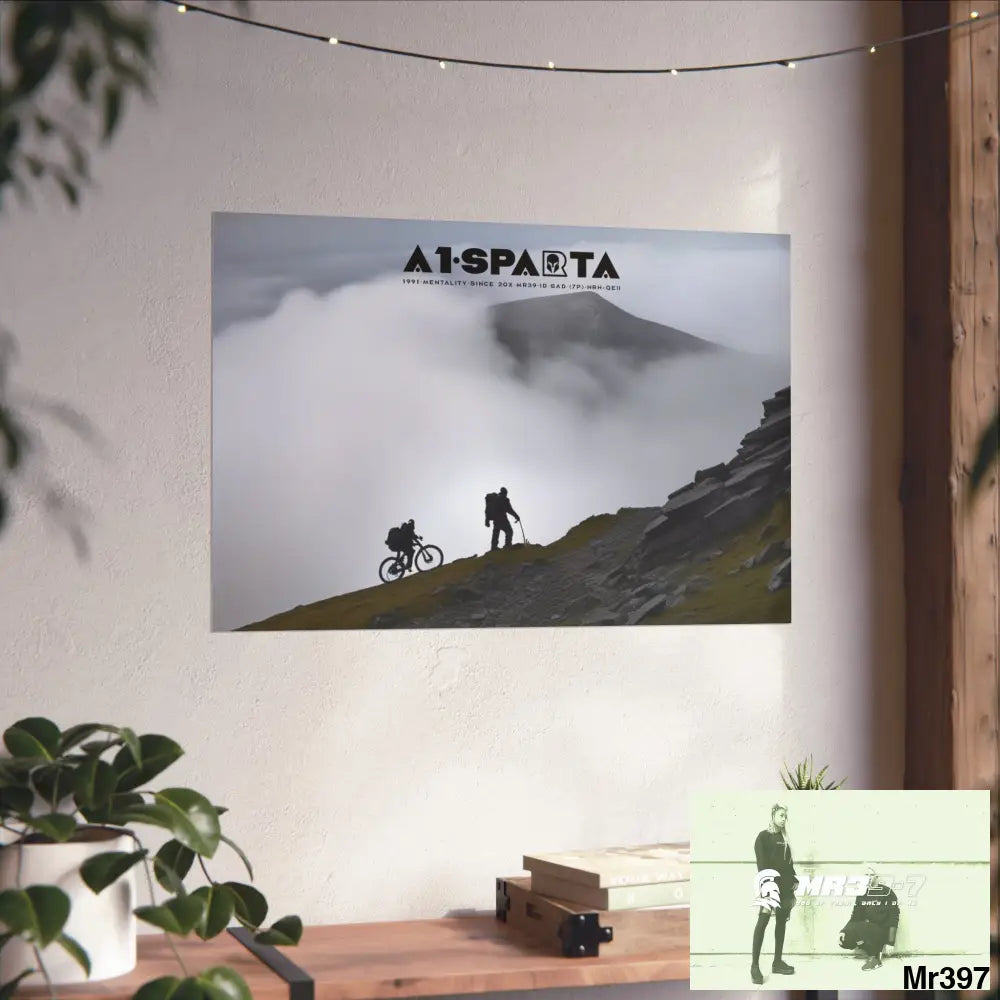 Mount Snowdon In Blind the Accent 2nd SAS link May 20X No 1 Fine Art Posters Poster