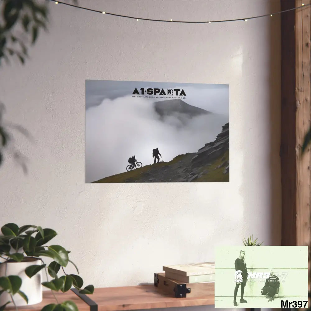 Mount Snowdon In Blind the Accent 2nd SAS link May 20X No 1 Fine Art Posters Poster