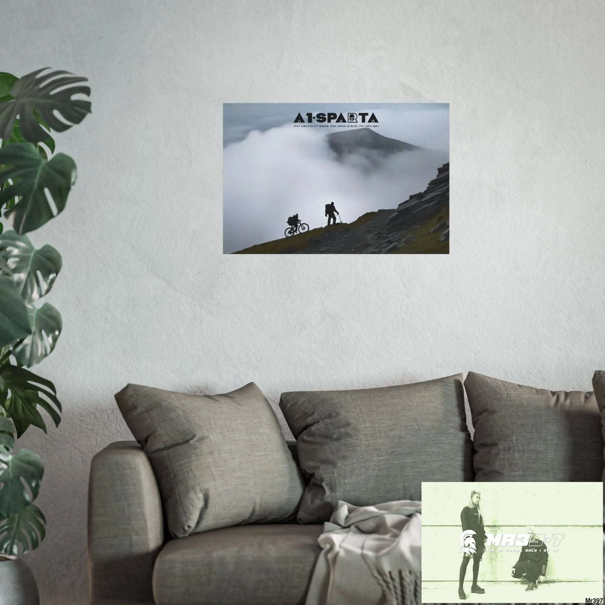 Mount Snowdon In Blind the Accent 2nd SAS link May 20X No 1 Fine Art Posters Poster
