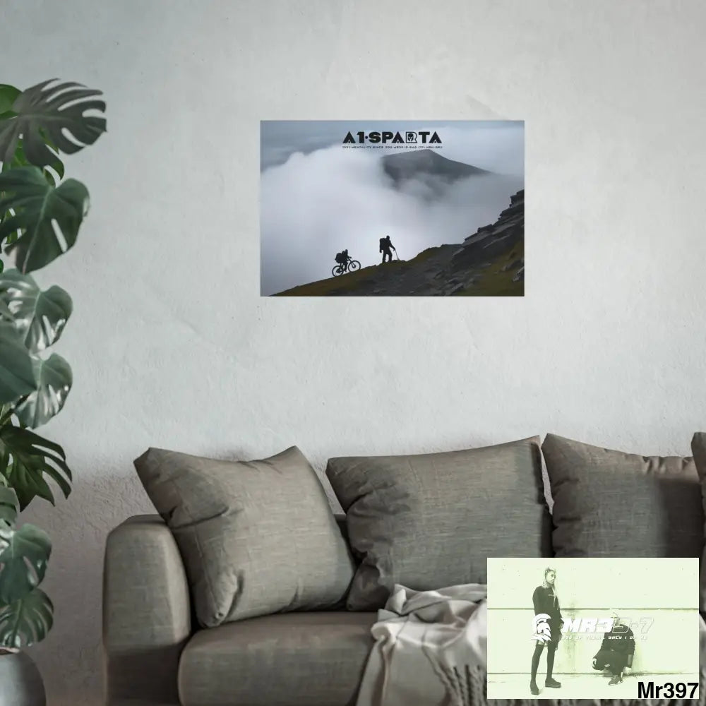 Mount Snowdon In Blind the Accent 2nd SAS link May 20X No 1 Fine Art Posters Poster